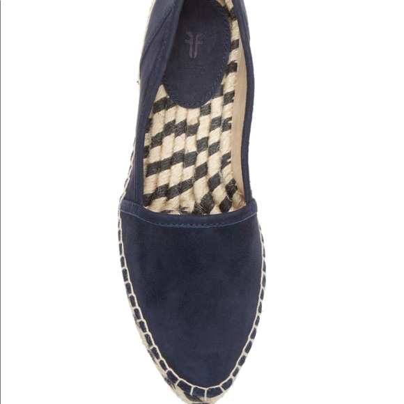FRYE Lee A Line Suede Espadrille - Picture 2 of 6